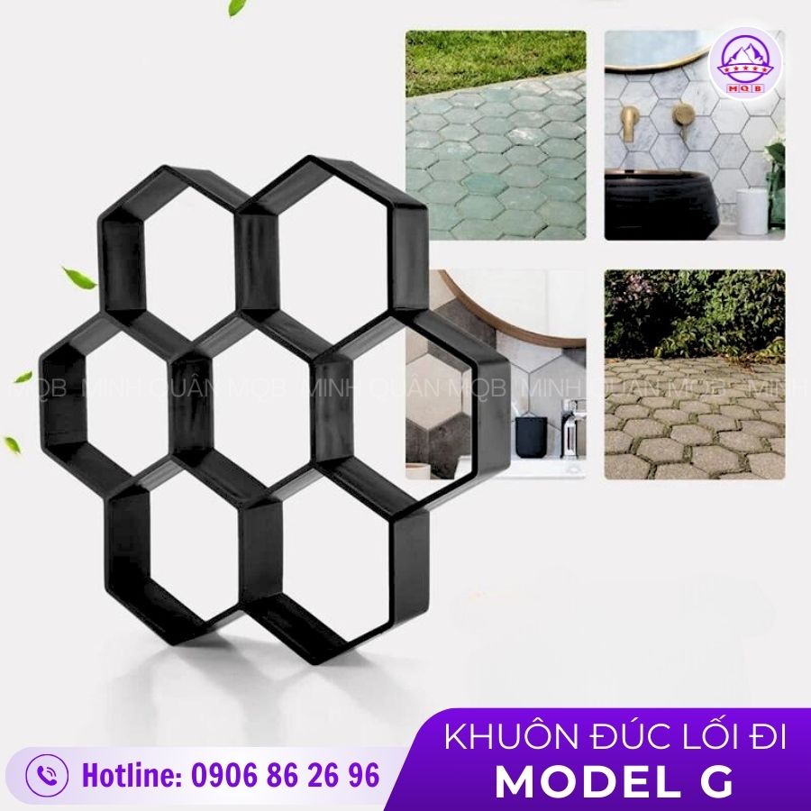 KHUÔN ĐÚC LỐI ĐI SÂN VƯỜN MODEL G - Hình ảnh 4