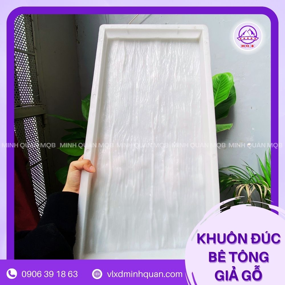 Khuôn Đúc Bê Tông Giả Gỗ - Hình ảnh 3