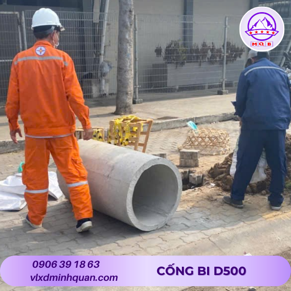 cống bi bê tông d500