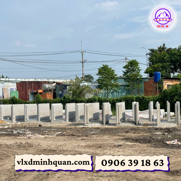 mương u thoát nước với đa dạng kích thước