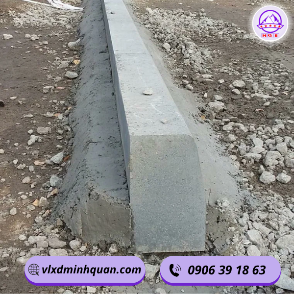 quy cách của bó vỉa bê tông