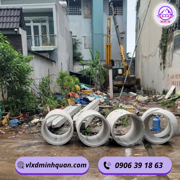 cống tròn chịu lực sẵn hàng tại kho bình thạnh