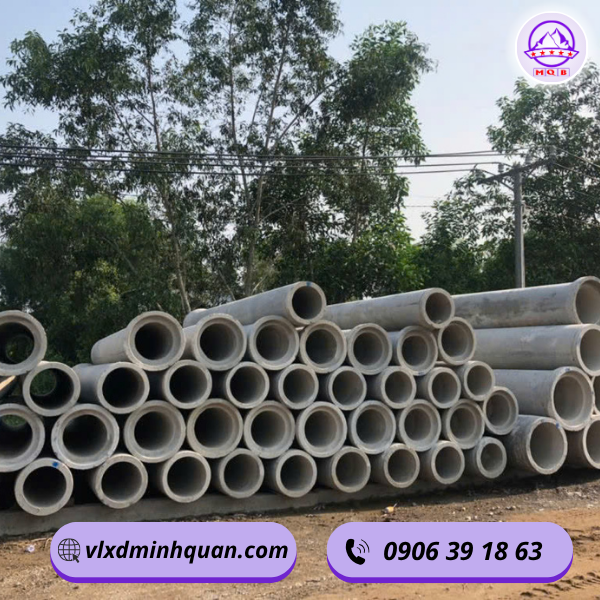 cống ly tâm d300 chịu lực dài 4m tại long an