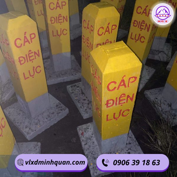 quy cách của cột cáp bê tông