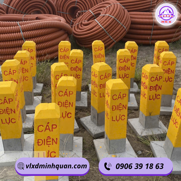 cột cáp bê tông đúc sẵn tại củ chi