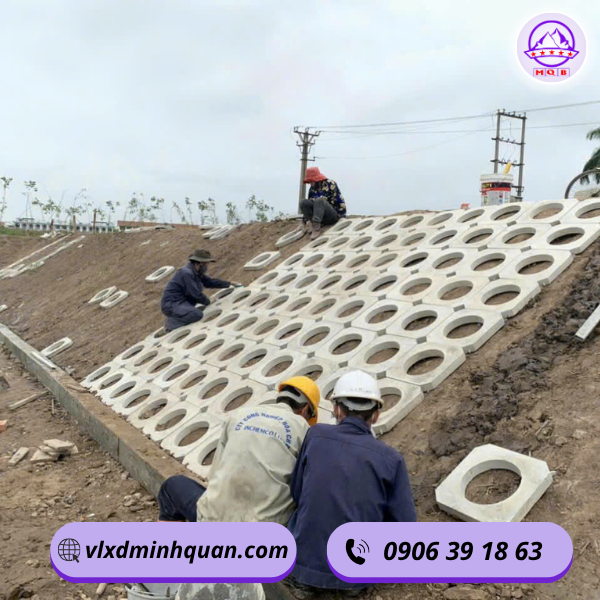 xưởng sản xuất gạch taluy lỗ tròn tphcm