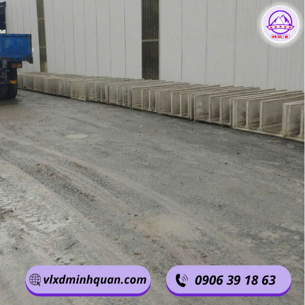 mương u bê tông 3 ngăn đúc sẵn