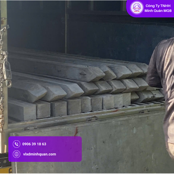 xưởng sản xuất trụ rào 2.5m ở quận 2