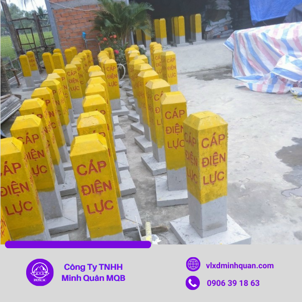 xưởng sản xuất cột cáp ngầm tại long an
