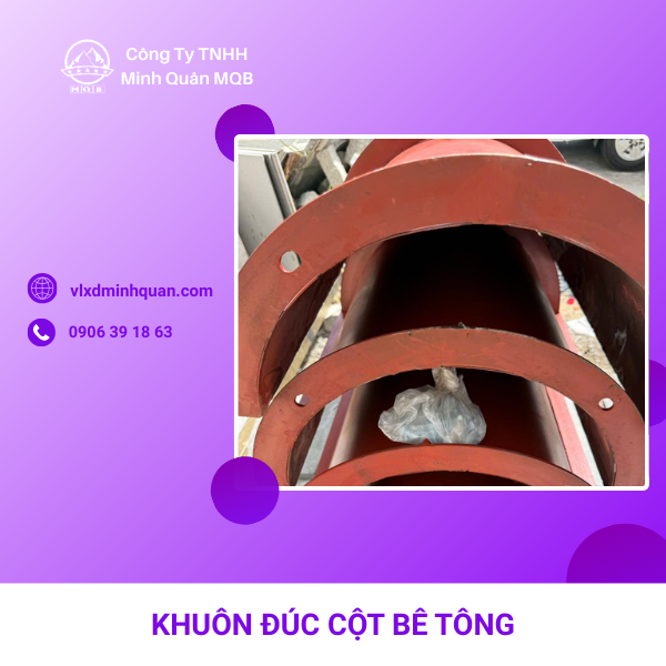 xưởng sản xuất khuôn đúc cột tại quận 12