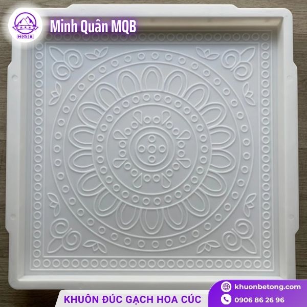 Khuôn đúc gạch hoa cúc