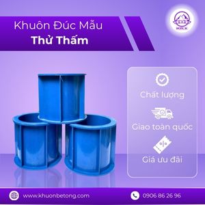 Khuôn đúc mẫu chống thấm