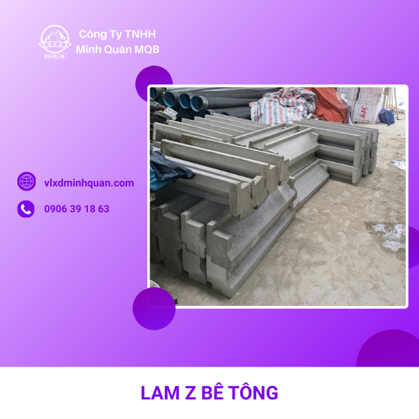 xưởng sản xuất lam z bê tông tại bình dương