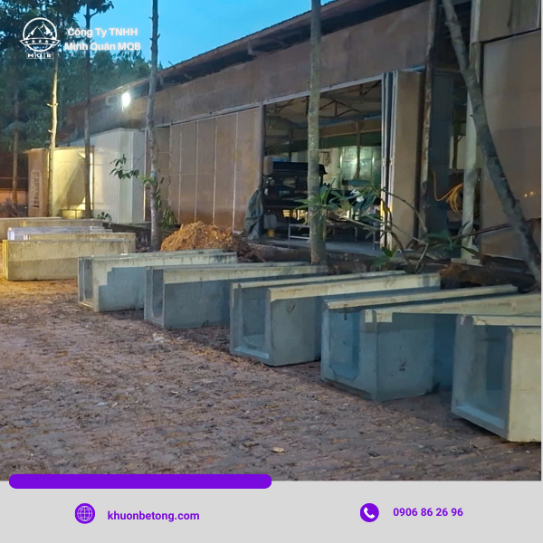 lắp đặt mương u 2m tại long an