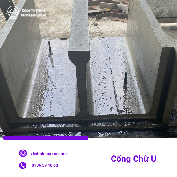 xưởng sản xuất cống chữ u bê tông tại đồng nai