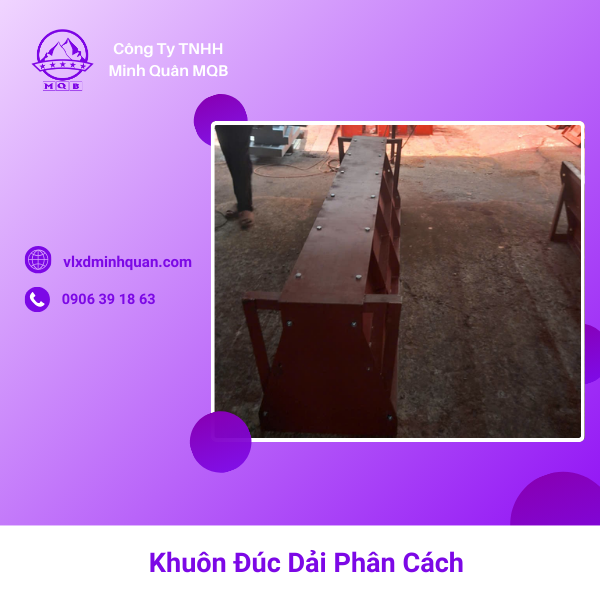 giao khuôn đúc dải phân cách bê tông tại tphcm