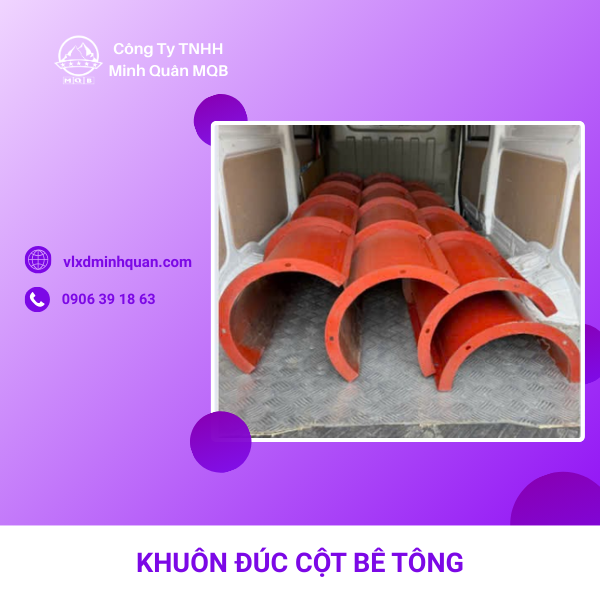 xưởng sản xuất khuôn đúc cột tại củ chi