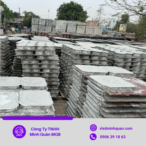 xưởng đúc gạch taluy 400x400 tại long an