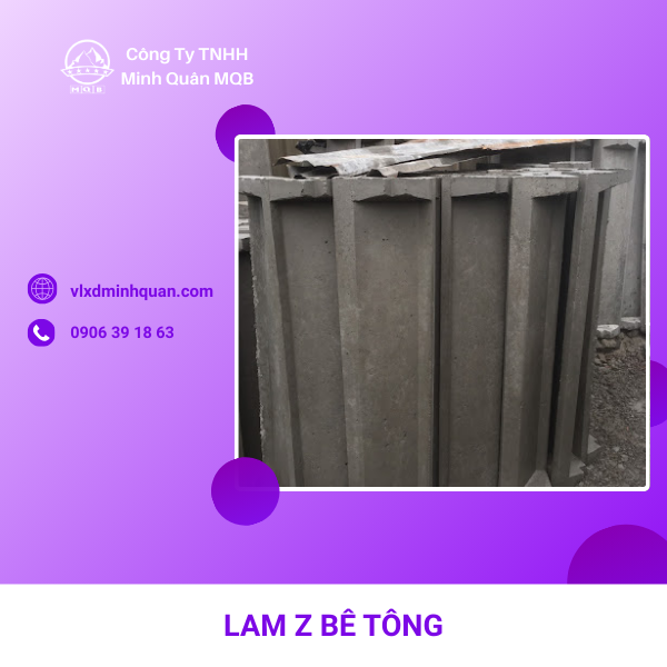 xưởng sản xuất lam z bê tông tại bình phước