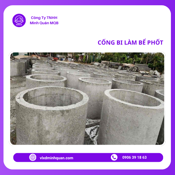 xưởng sản xuất cống làm bể phốt tại bình thạnh