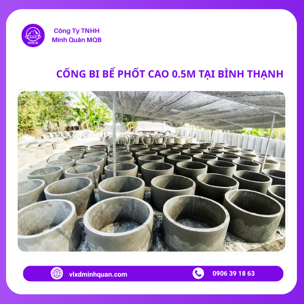 xưởng sản xuất cống bể phốt 0.5m tại bình dương