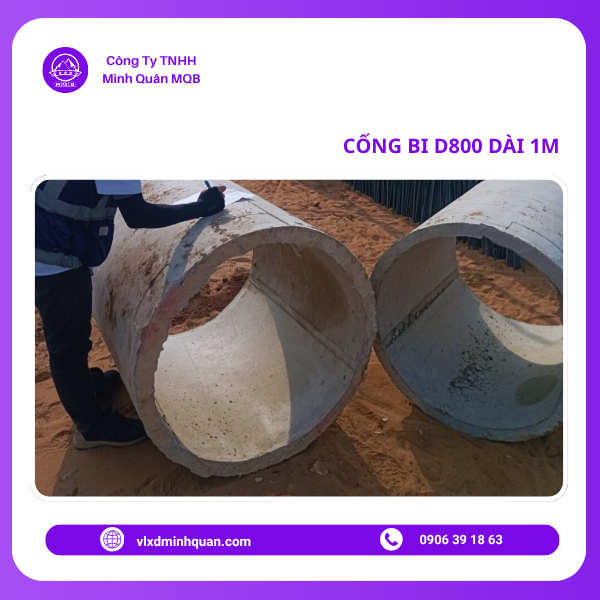 xưởng sản xuất cống bi 1m tại bình thạnh