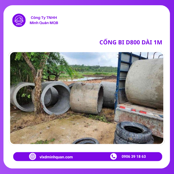 xưởng sản xuất cống bi 1m tại nhà bè