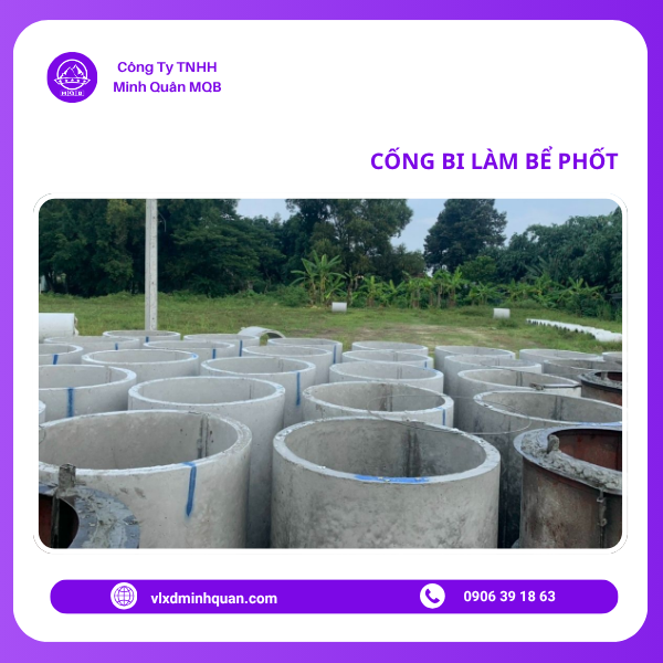 xưởng sản xuất cống làm bể phốt tại bình phước