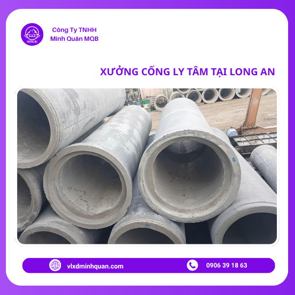 xưởng cống tròn ly tâm tại củ chi