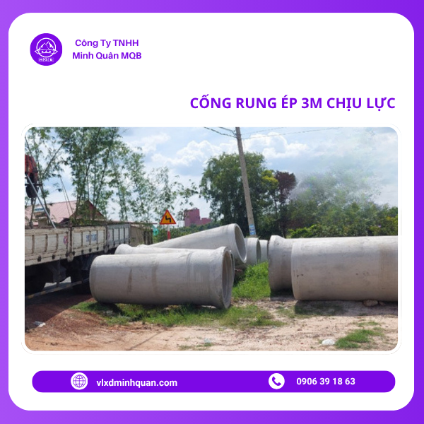 xưởng cung cấp cống rung ép chịu lực tại nhà bè