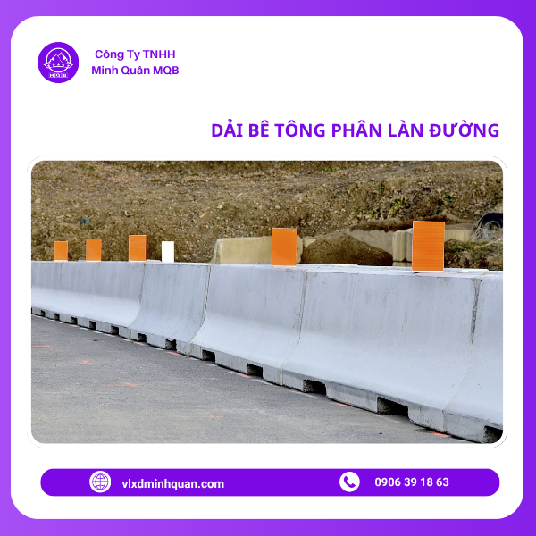 xưởng đúc dải phân làn 2m tại đồng nai