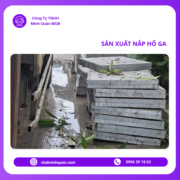 giao nắp hố ga tại công trình quận 1