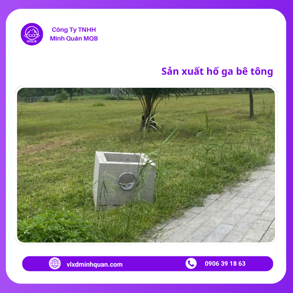 xưởng sản xuất hố ga điện tại long an