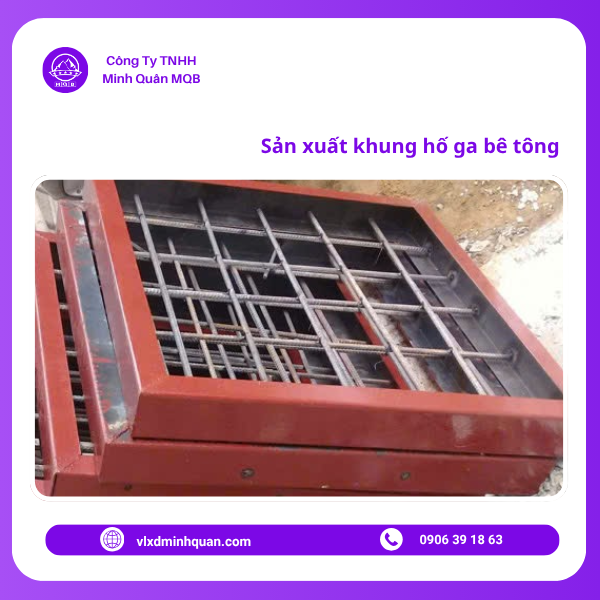 xưởng sản xuất khung nắp bê tông tại tây ninh
