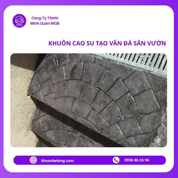 xưởng sản xuất khuôn cao su tạo vân đá tại quận 8