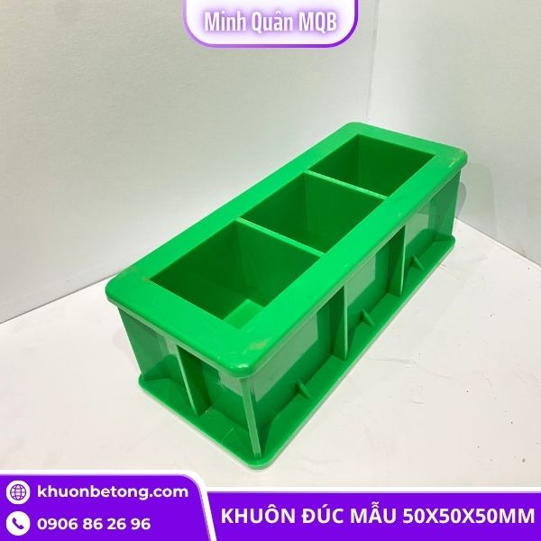 Khuôn đúc mẫu lập phương nhỏ
