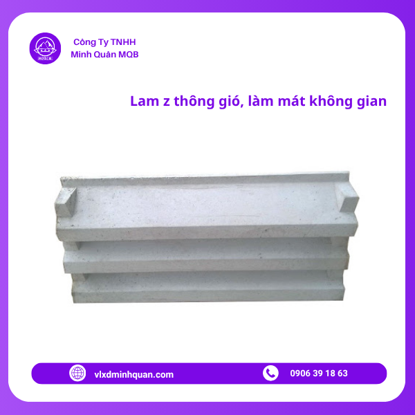xưởng sản xuất lam z bê tông tại bình thạnh