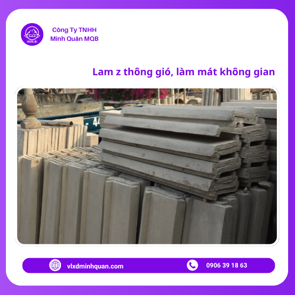 xưởng sản xuất lam z bê tông tại bình phước