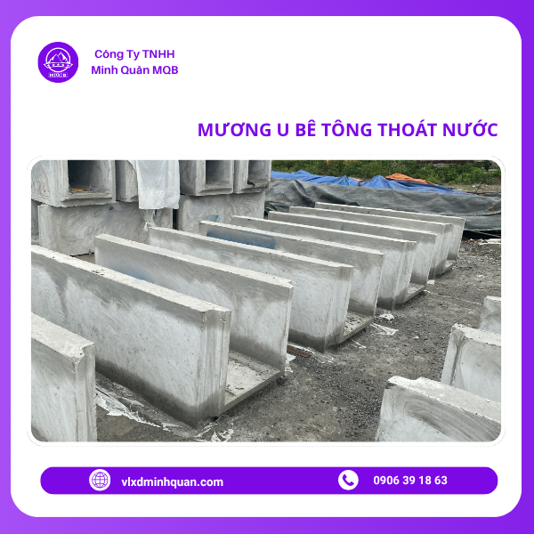 xưởng sản xuất rãnh chữ u tại nhà bè