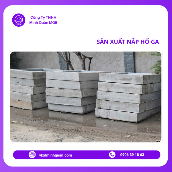 giao nắp hố ga tại công trình quận 3