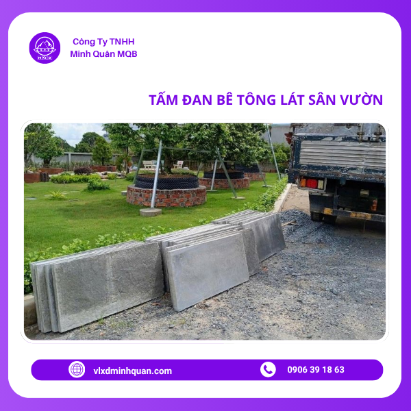 xưởng sản xuất tấm đan sân vườn bằng bê tông tại bình thạnh