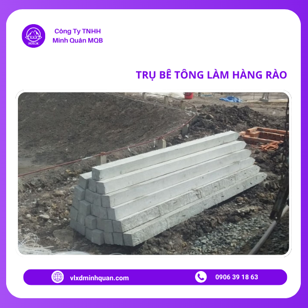 xưởng sản xuất trụ hàng rào 3m tại đồng nai