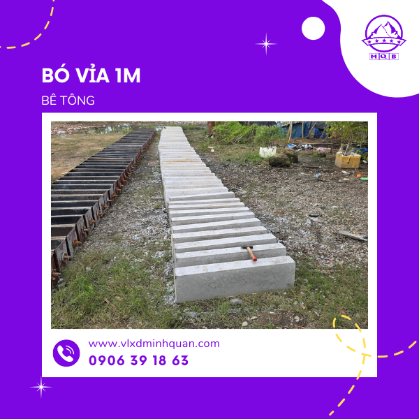 xưởng sản xuất bó vỉa 1m tại vũng tàu
