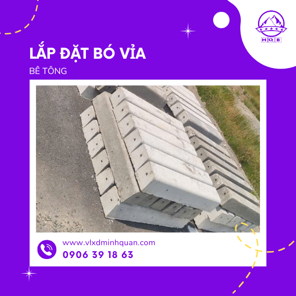 xưởng sản xuất bó vỉa đúc sẵn tại nhà bè