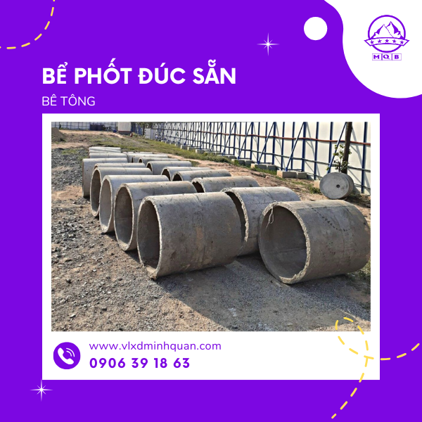 xưởng sản xuất bể phốt bê tông tại bình thạnh