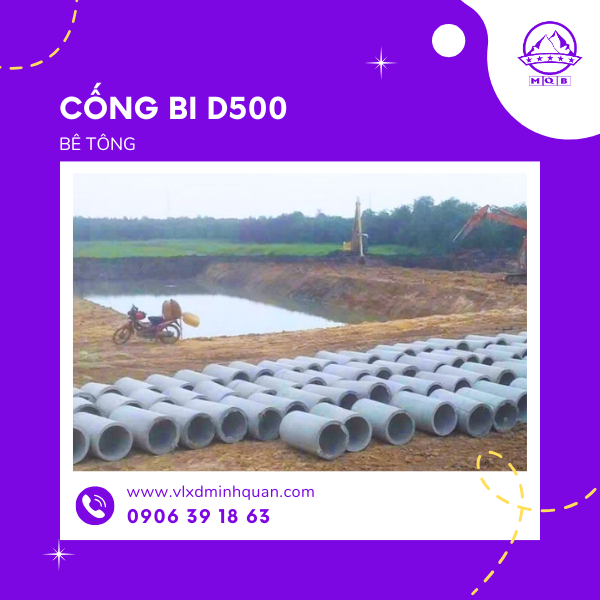 lắp đặt cống bi d500 tại bình dương