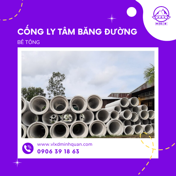 xưởng sản xuất cống ly tâm băng đường tại củ chi