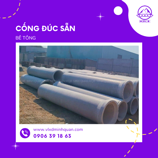 xưởng sản xuất cống đúc sẵn tại long hậu