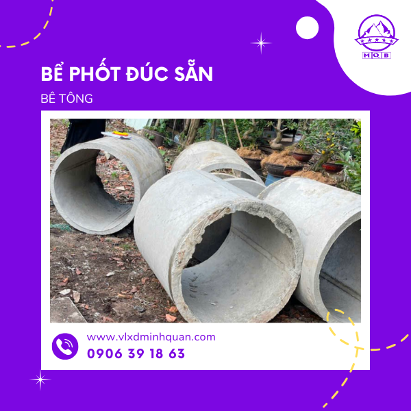 lắp đặt bể phốt cao 0.5m tại bình chánh