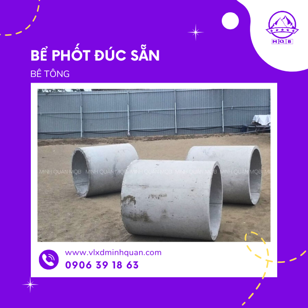 lắp đặt bể phốt cao 0.5m tại long an